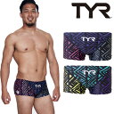 競泳水着 メンズ 練習用 / tyr 水着 メンズ (ライフセーバー 園田俊プロデュース 3パターンカラーデザイン) ショート ボクサー(4)