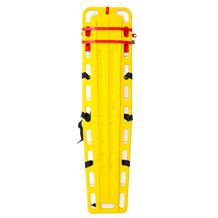 スパインボード3点セット (スパインボード・頭部固定具・患者固定ベルト×3本） 2