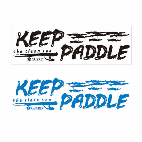 乐天商城 - 【ネコポス発送】■GUARD■ KEEP PADDLE 透明 ステッカー
