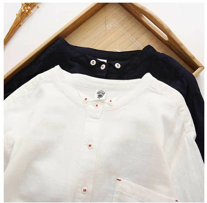 シャツ レディース ブラウス 綿 白シャツ ワイシャツ 白シャツ チュニック コットン ロングシャツ カジュアル ナチュラル 無地 柔らか ゆったり 可愛い 春 夏 秋 おしゃれ スーツインナー きれいめ ホワイト ネイビー 送料無料