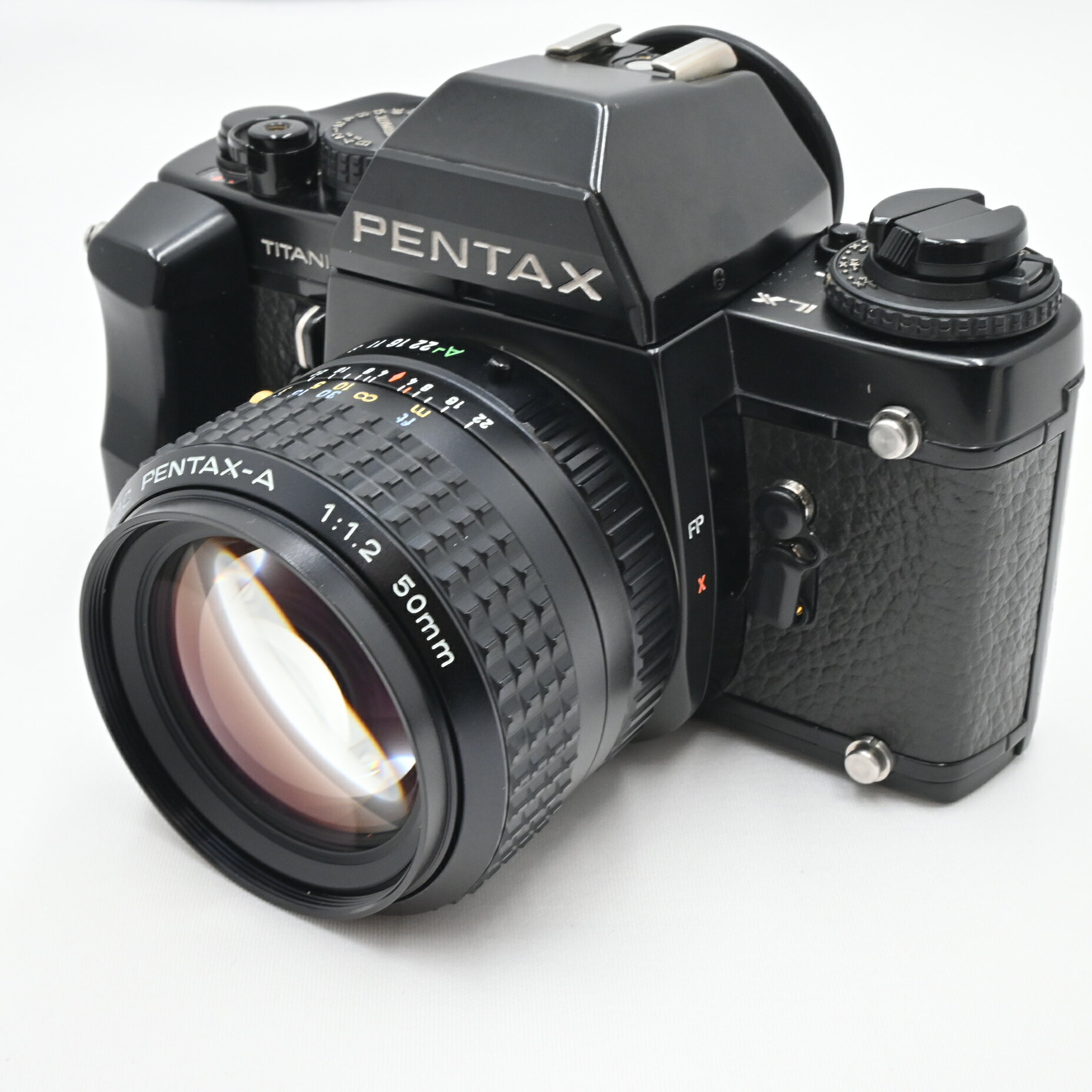 【中古】ペンタックスPENTAX LX TITANIUM LIMITED 15th Anniversary 300台限定生産品 SMCA 50/1.2