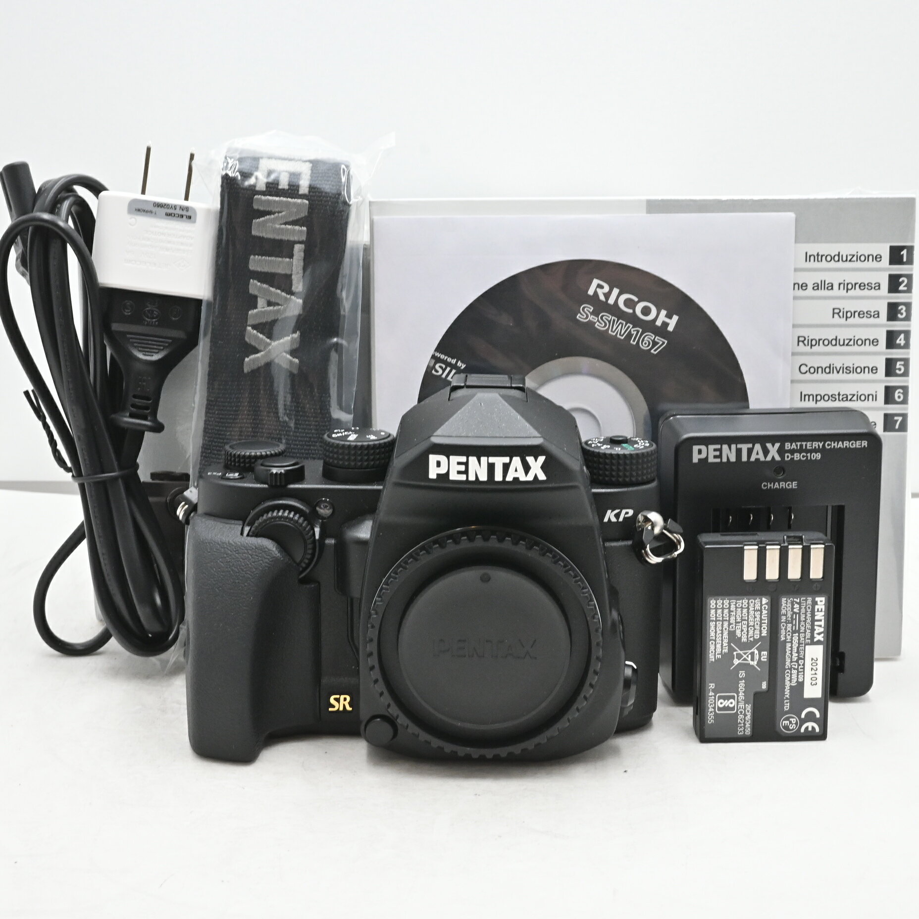 Rakuten - 【中古】PENTAX デジタル一眼レフカメラ KP ボディ ブラック