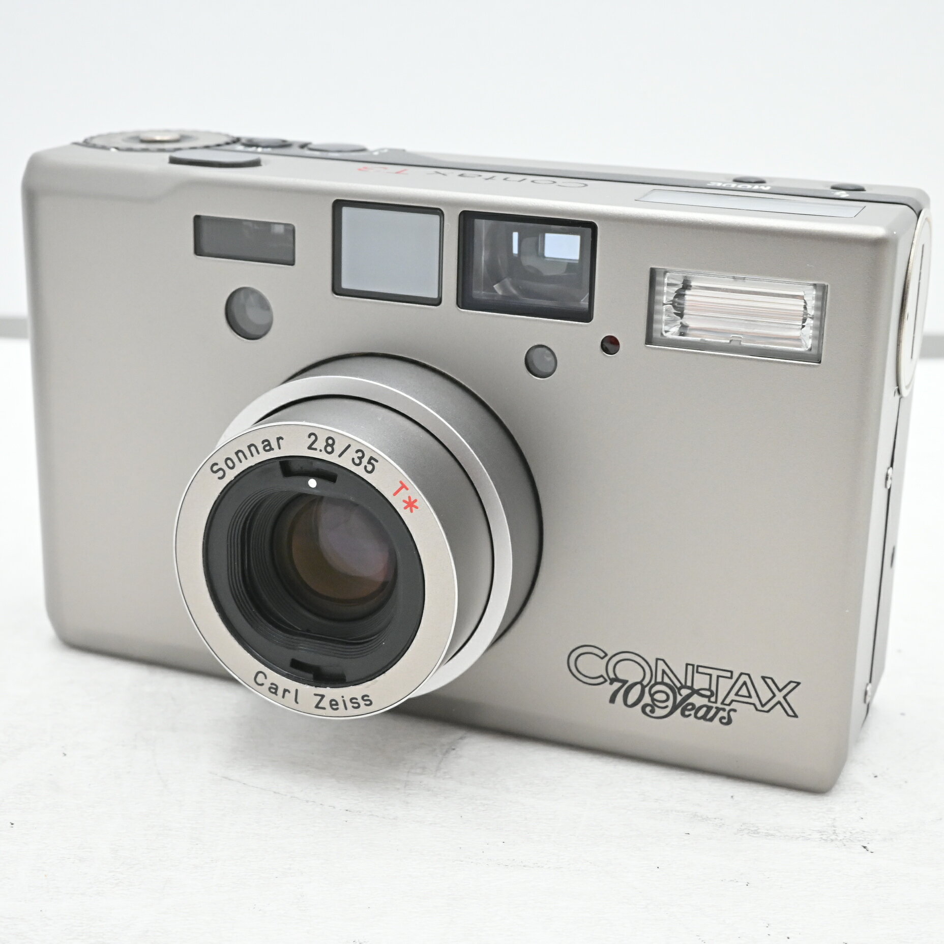 【中古】コンタックスT3　70th　Anniversary　チタンシルバー