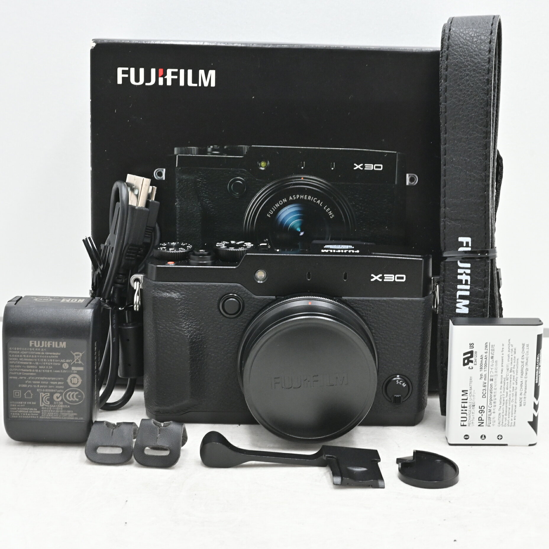 楽天市場】fujifilm x30 ブラックの通販