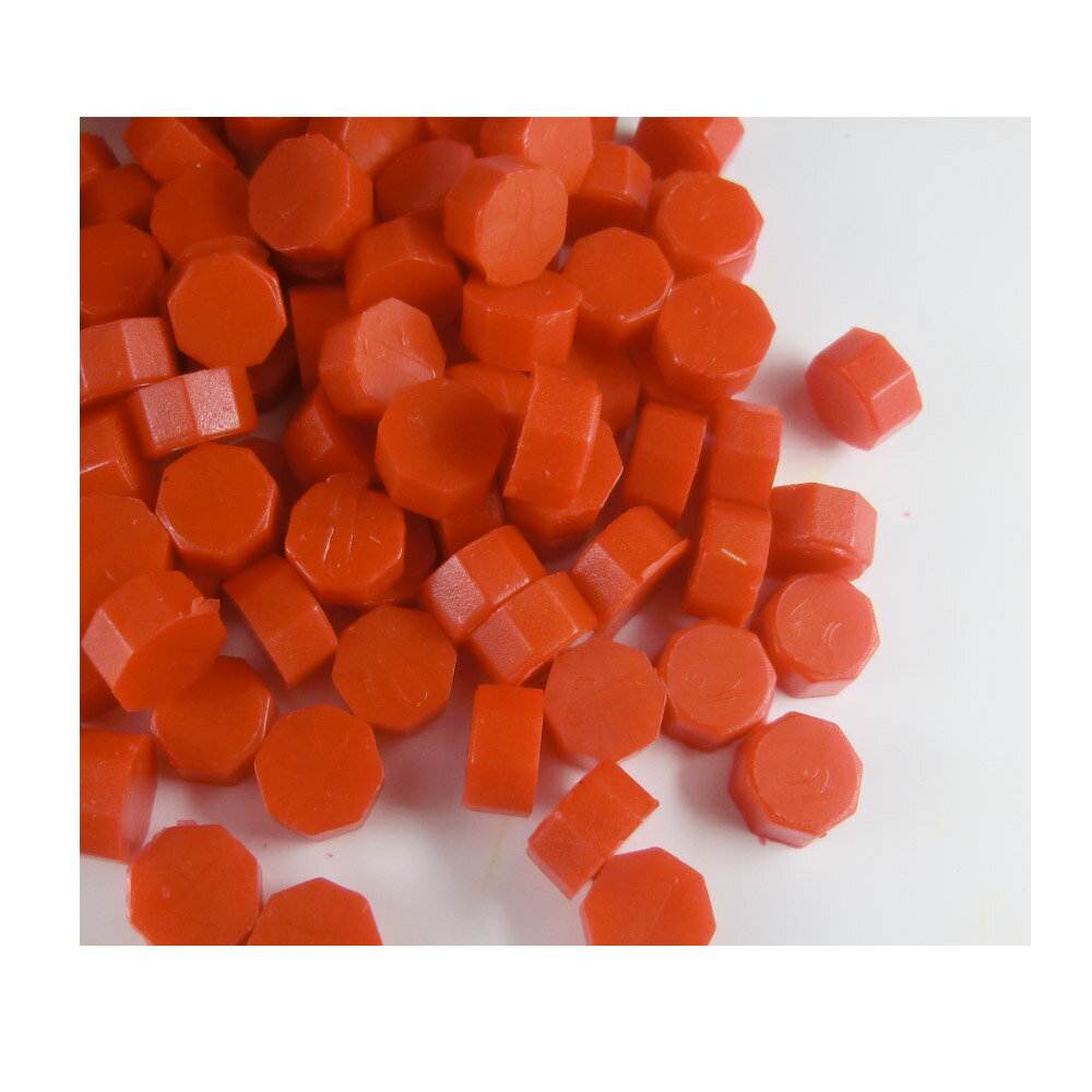 WAXLABO　ワックスラボ　シーリングワックス　封ろう 封蝋　ろう　100g（約280粒）パック　レッド　ろ..