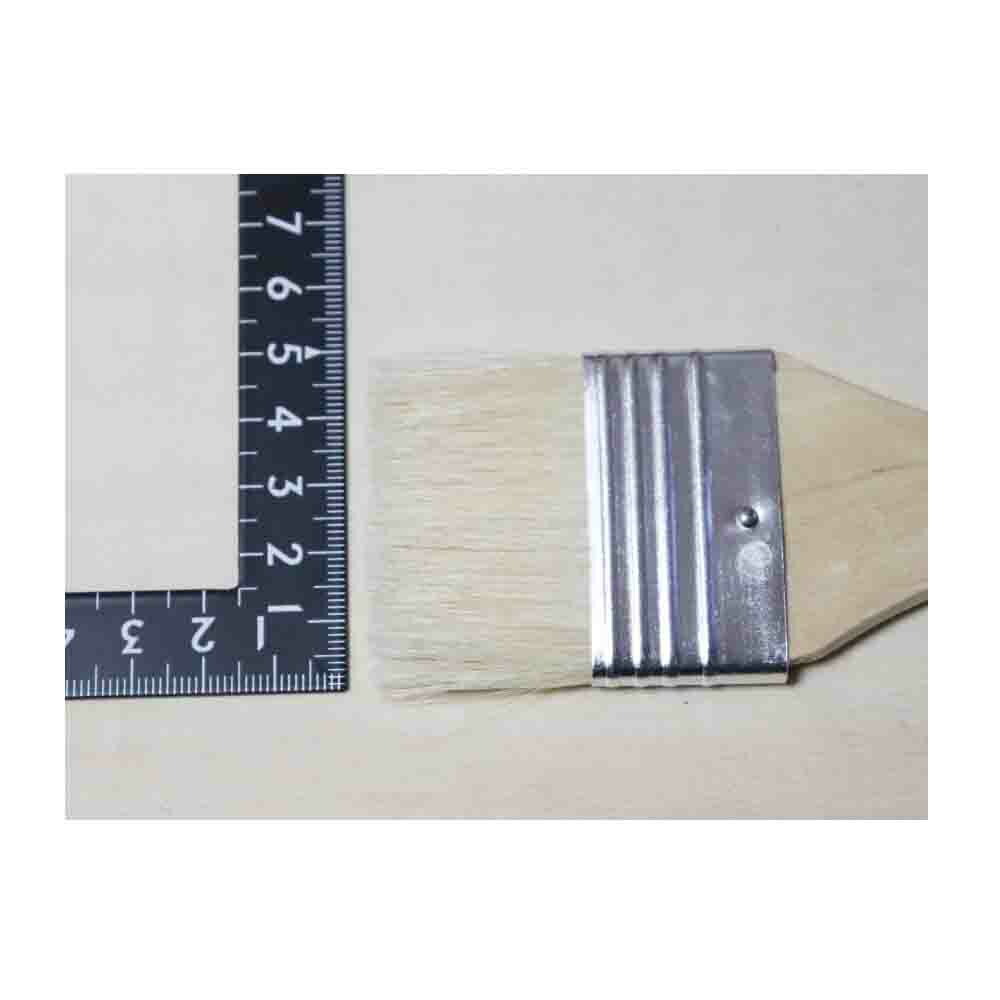 刷毛　ハケ　ブタ毛　豚毛　毛幅：5cm　1本　No.5