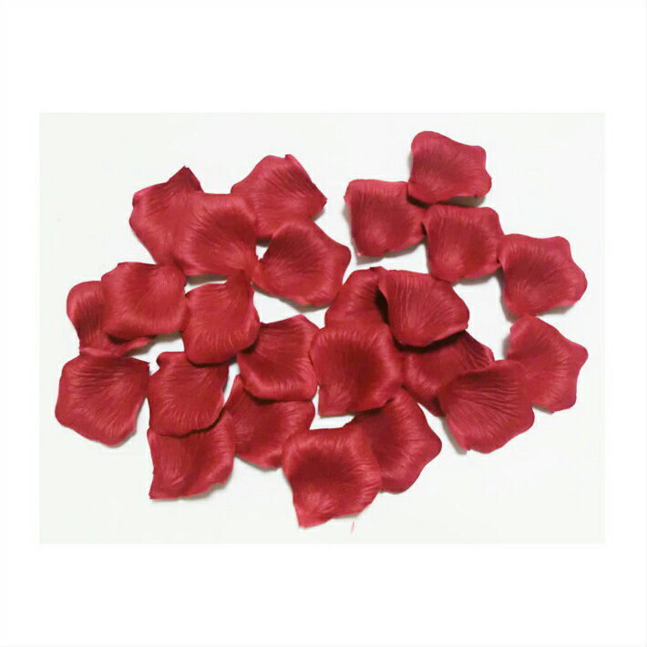 フラワーシャワー　バラ　花びら　造花　720枚パック　ワインレッドのサムネイル