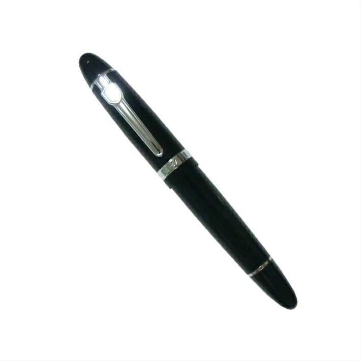 Rakuten - 万年筆　メタル製　金属　ブラックc-2　中字　コンバーター付属