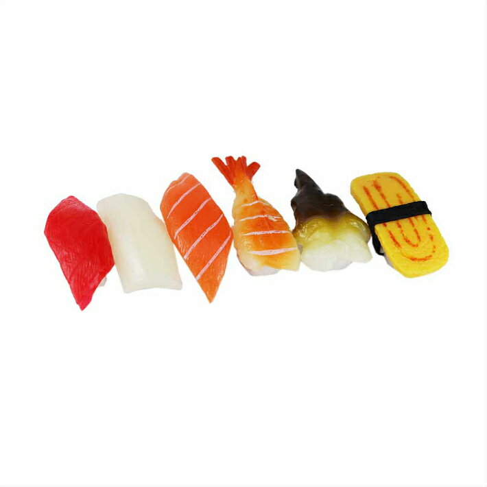 にぎり寿司　盛り合わせ　すし　模型　6種類パック　食品サンプル　食品模型