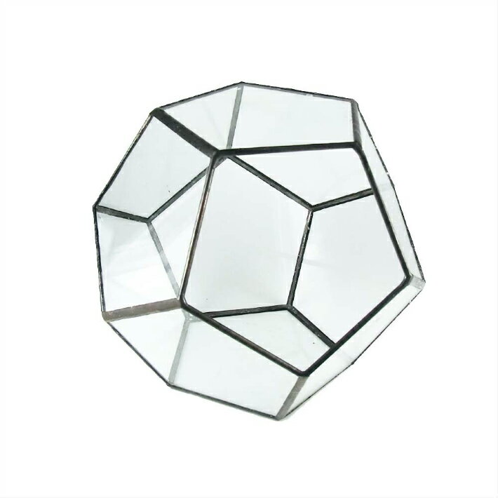 ガラス ラティス型プランター 鉢 多肉植物・エアープランツ用プランター gp-1