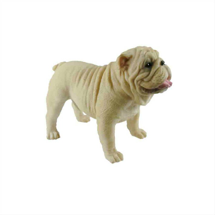 Rakuten - ブルドッグ　犬　犬模型　動物フィギュア　タイプA