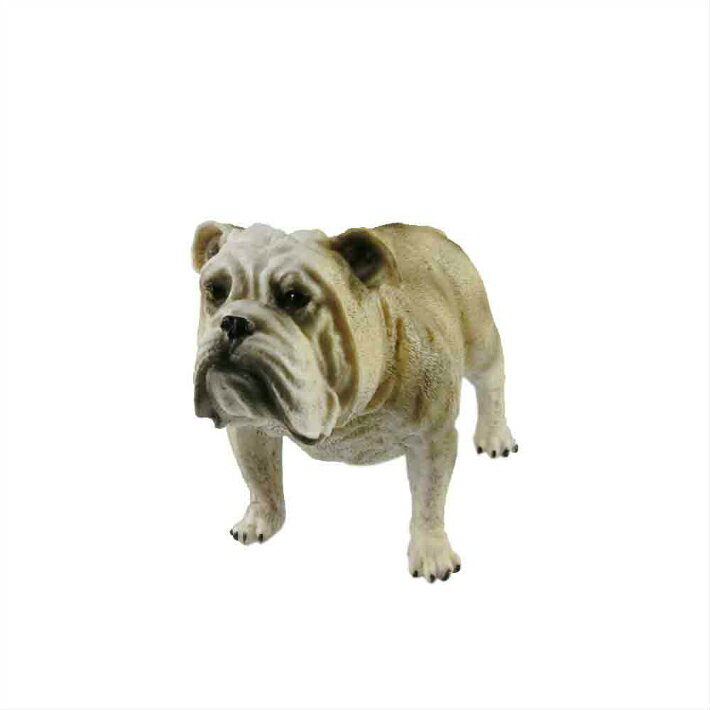Rakuten - ブルドッグ　犬　犬模型　動物フィギュア　タイプB