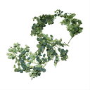 フェイクグリーン 目隠し日よけグリーン 吊るし植物 造花 壁掛け ディスプレイ ガーデン タイプT(fg-nf)