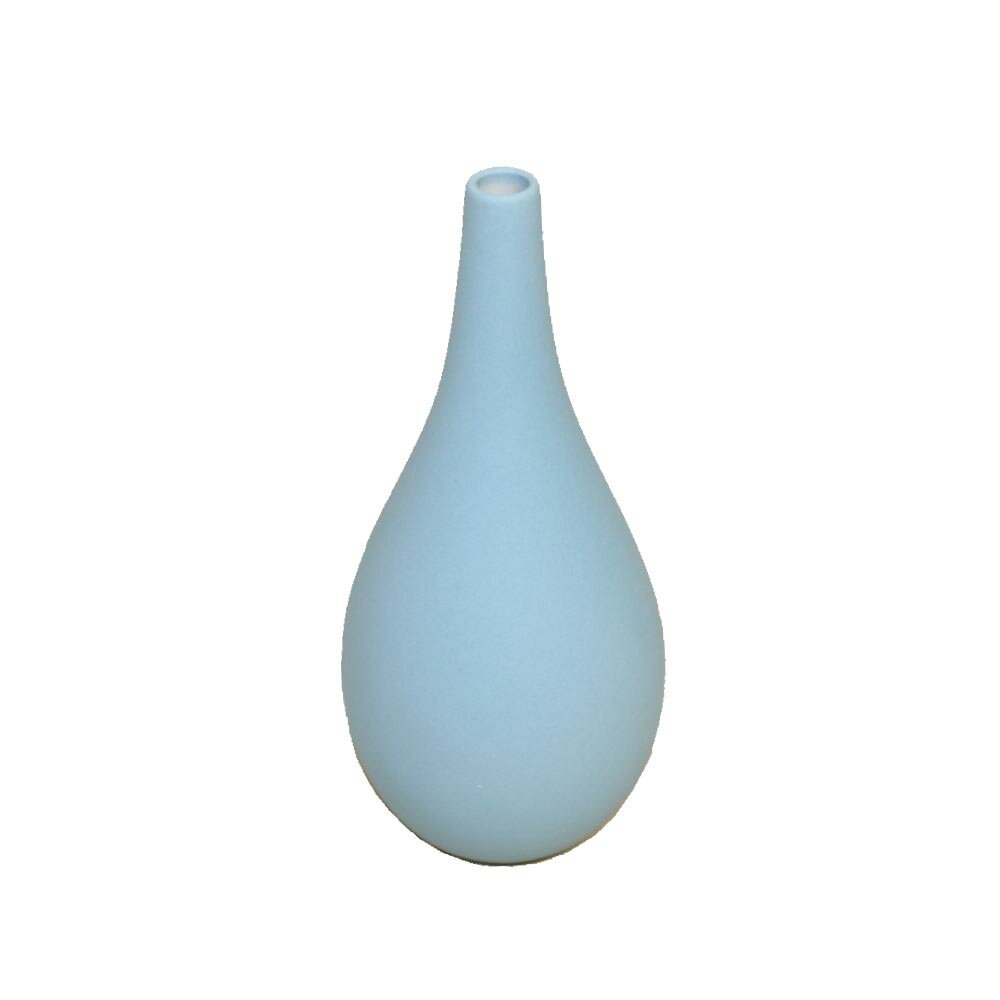 Rakuten - PRANTZ　プランズ　花瓶　フラワーベース　鉢植え　一輪挿し　陶器　シンプル　カラー：ブルー3