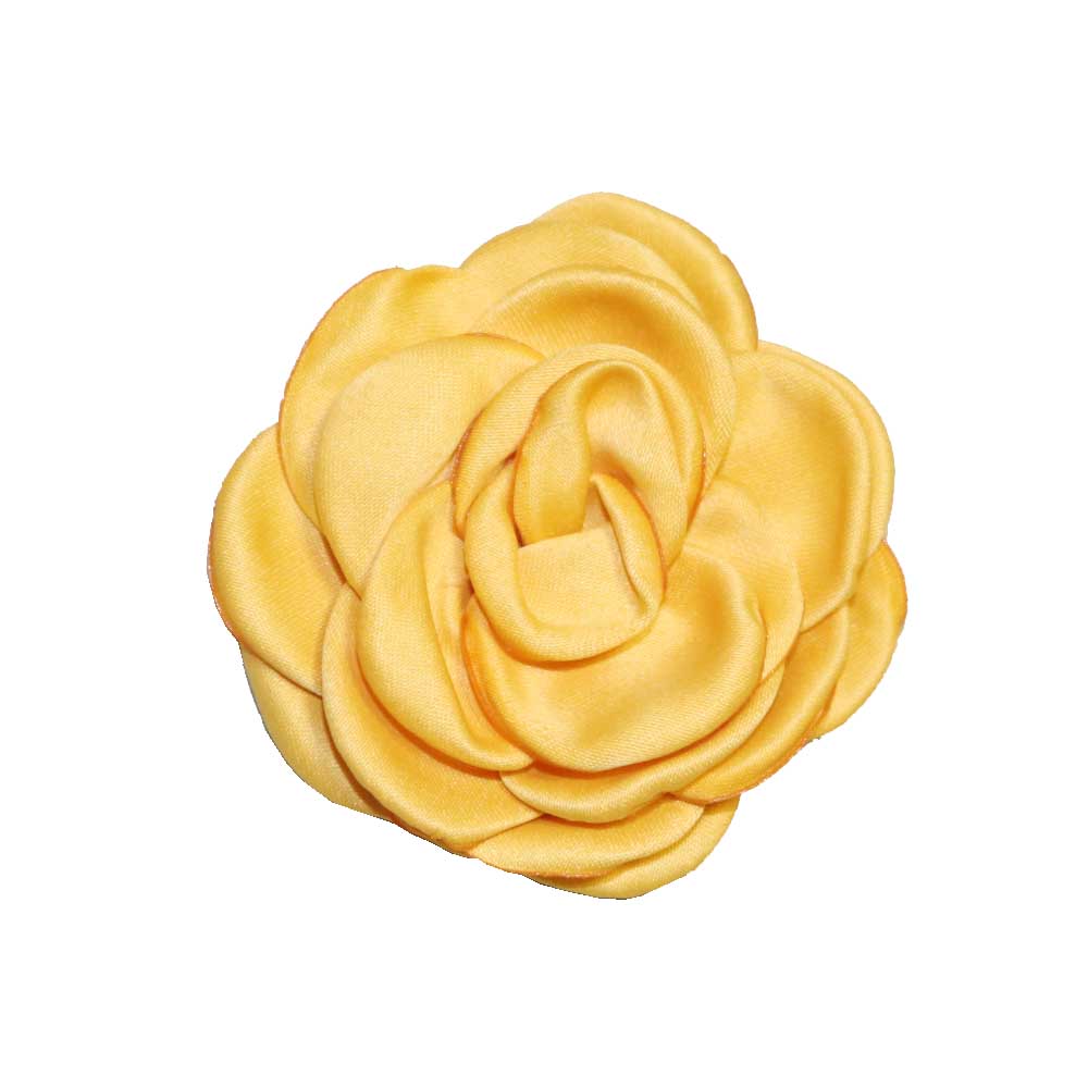 花形　リボン　フラワーリボン　カラー：ベージュ　10個入り　ラッピング素材　ファッション素材　手芸..