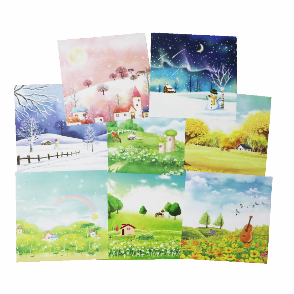 アートペーパー デコレーションペーパー クラフト ラッピング レター 折り紙サイズ 160枚入り 8絵柄