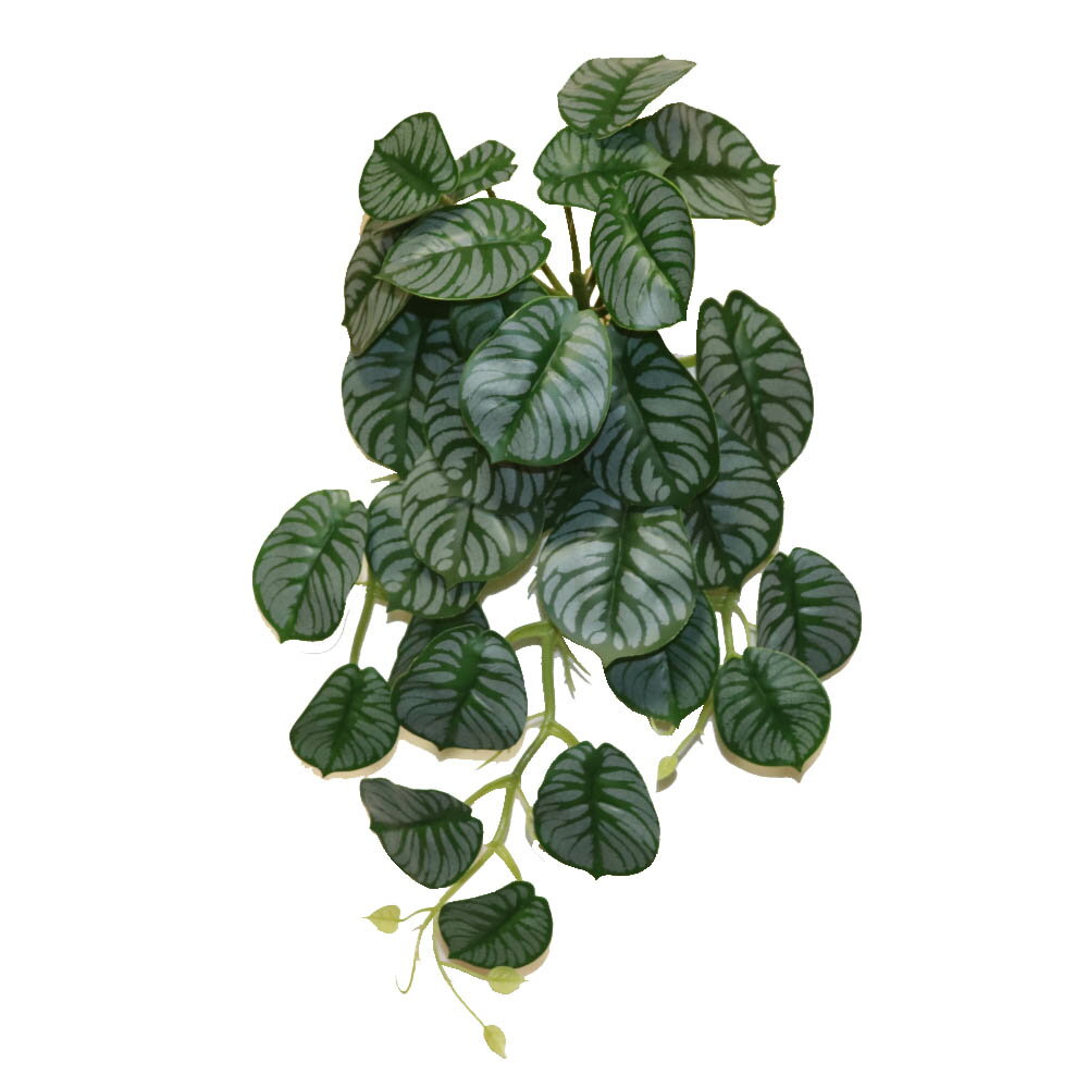 フェイクグリーン　ポトス・サトイモ系観葉植物（タイプD）　造花　目隠し・日よけ　ディスプレイ
