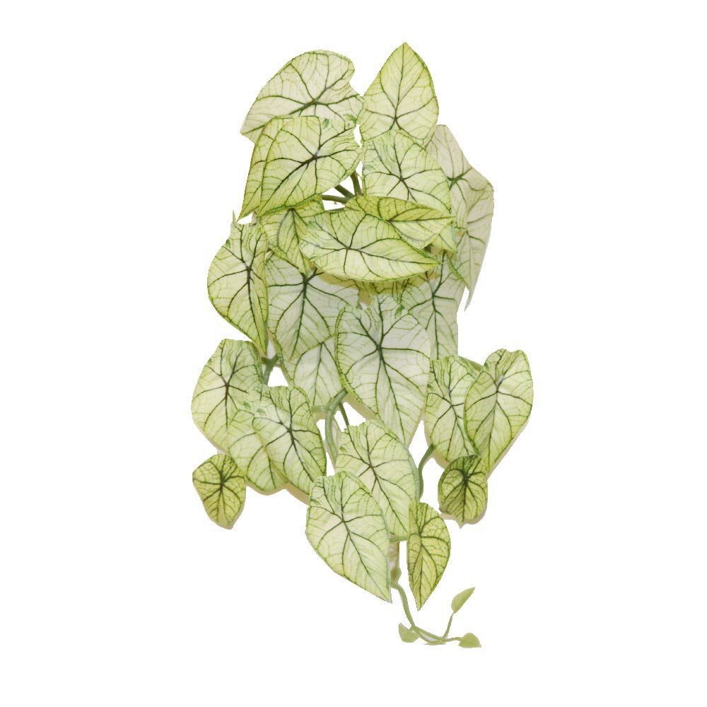 フェイクグリーン　ポトス・サトイモ系観葉植物（タイプA）　造花　目隠し・日よけ　ディスプレイ