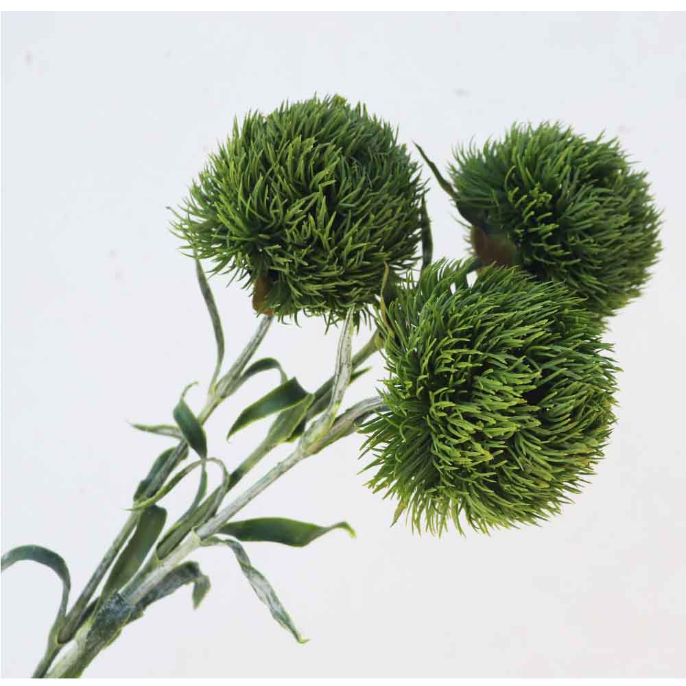 Rakuten - 造花・フラワー　3本セット　観葉植物　フェイクグリーン　カラー：グリーン