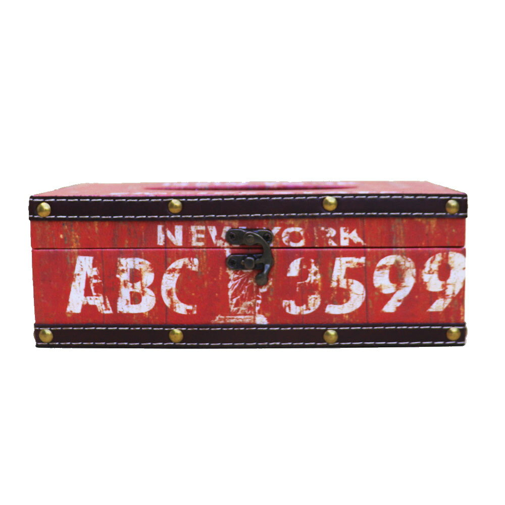 ティッシュケース ティッシュボックス アメリカン 雑貨 ティッシュ入れ (lt-52) [2]