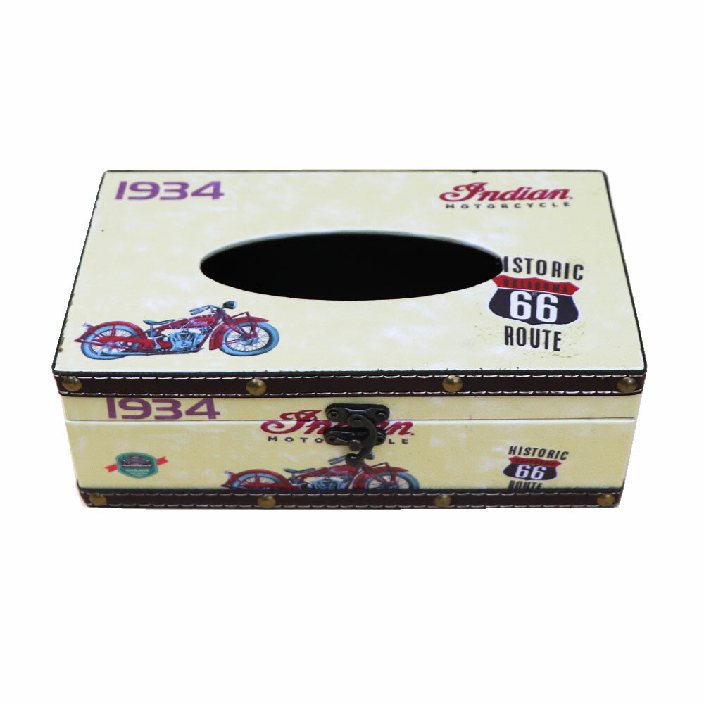 ティッシュケース ティッシュボックス アメリカン 雑貨 ティッシュ入れ (lt-50) [2]