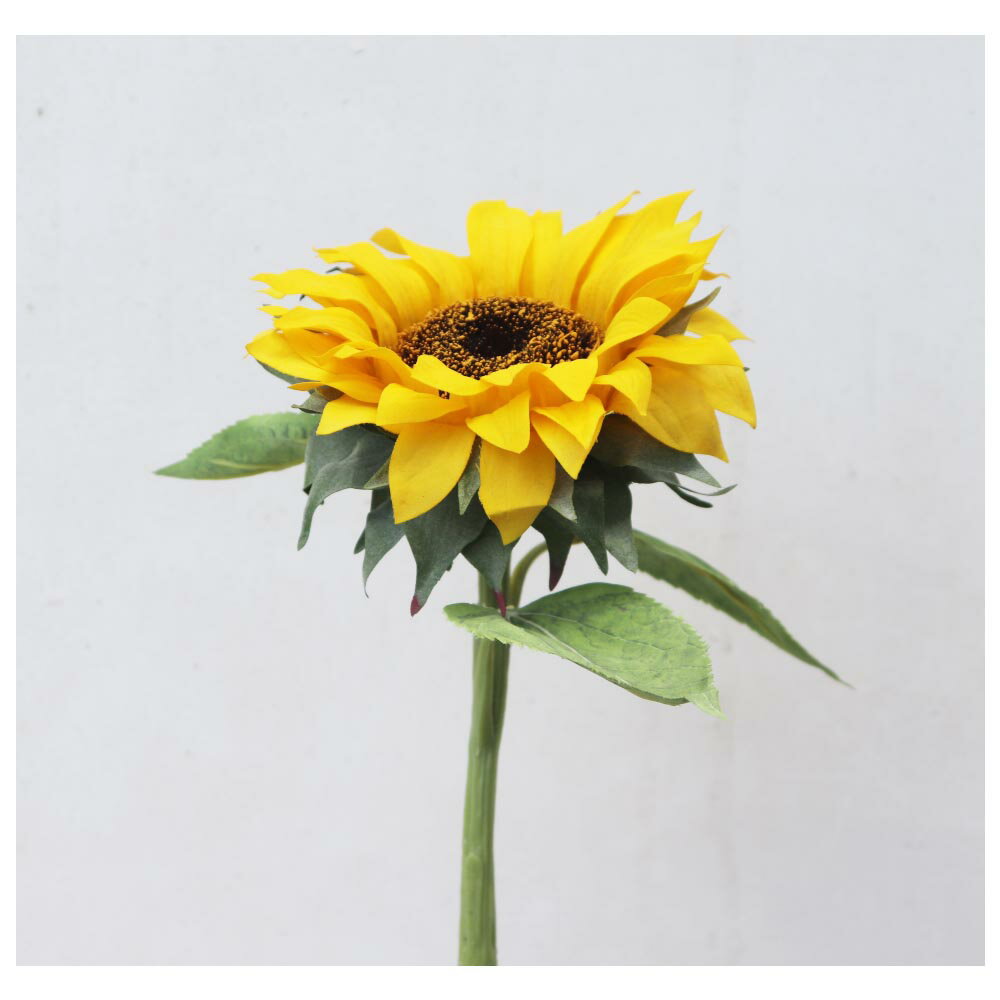 ヒマワリ　向日葵　造花　フェイクグリーン　1本　ギフト・プレゼント　夏・サマーシーズン