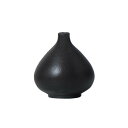 PRANTZ プランズ 花瓶 フラワーベース 鉢植え 一輪挿し 陶器 シンプル カラー:ブラック3