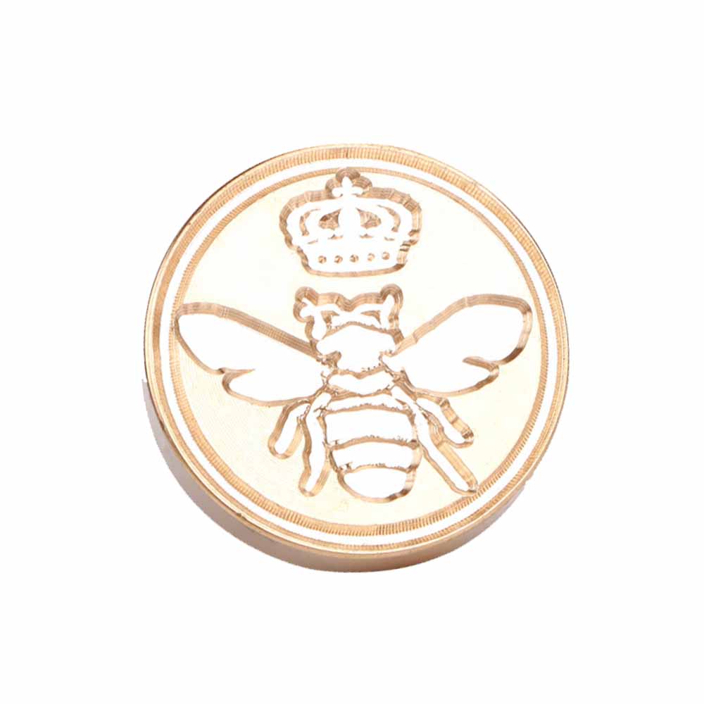 WAXLABO ワックスラボ スタンプ 先端部パーツ シーリングワックス 封ろう 封蝋 ミツバチ (柄別売)