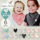6枚セット スタイ 防水 よだれ 多い Copper Pearl コッパーパール バンダナ ビブ 6枚セット 正規品 速乾 シート 女の子 セット 出産祝い 布...