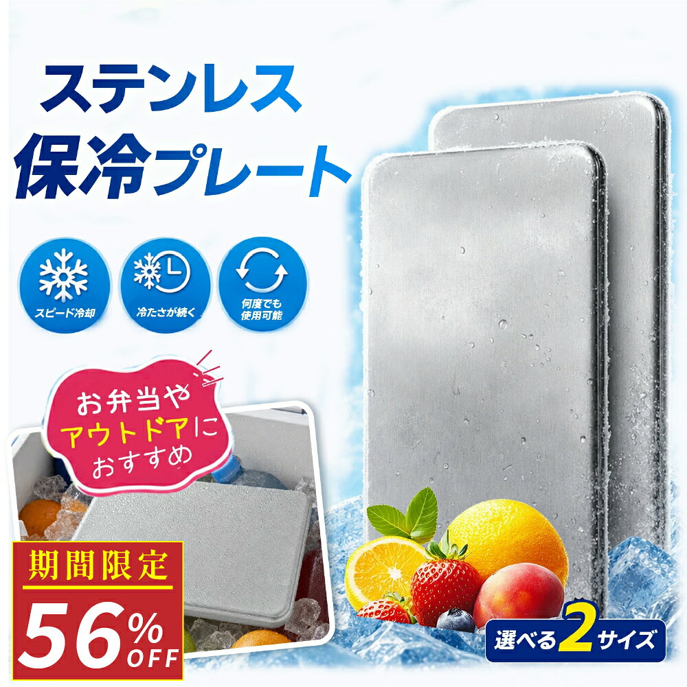 【クーポンで最安832~円/点】 保冷剤 ステンレス保冷剤 ステンレス製 保冷剤 長時...