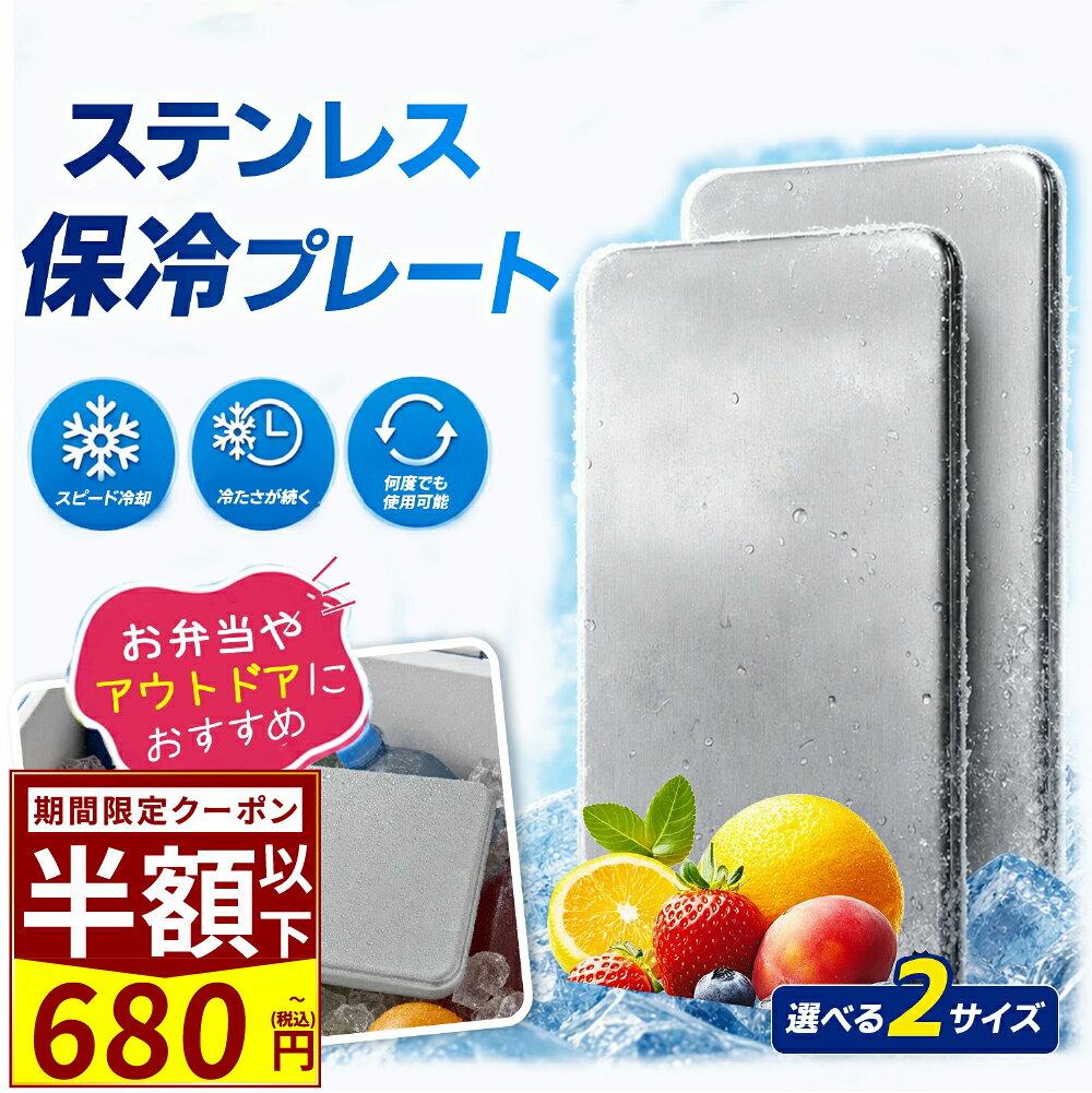 【クーポンで最安680~円/点】 保冷剤 ステンレス保冷剤 ステンレス製 保冷剤 長時間冷却 驚異の保冷力 アイスパック 冷蔵冷凍対応 熱中症対策 アウトドア キャンプ 防災グッズ 長持ち 繰り返し使える 保冷用品 お弁当 釣り キャンプ BBQ 夏の必需品 GUDINA