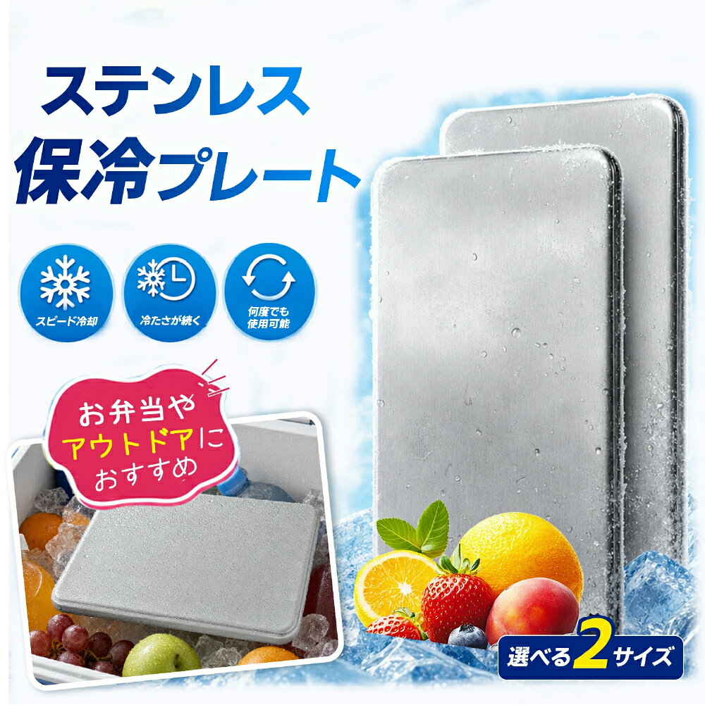 保冷剤 ステンレス保冷剤 ステンレス製 保冷剤 長時間冷却 驚異の保冷力 アイス