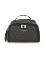【SALE/25%OFF】GUESS メイク道具・美容器具(W)ORLINA Double Zip Cosmetic GUESS ゲス メイク道具・美容器具 コ...