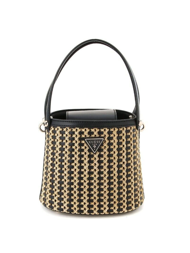 【SALE／20%OFF】GUESS クロスボディバッグ(W)ATALIA Crossbody Bucket GUESS ゲス バッグ ショルダーバッグ ブラック ホワイト【RBA_E】【送料無料】[Rakuten Fashion]