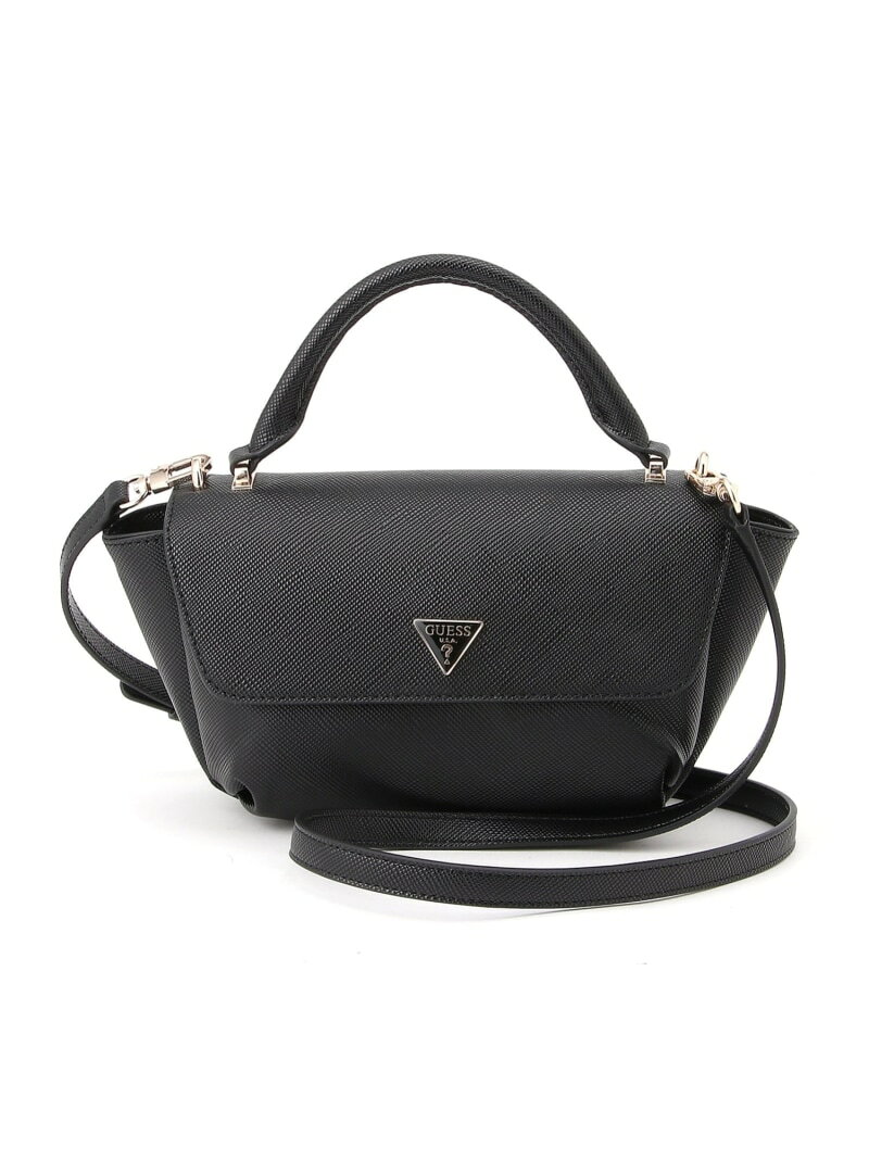 乐天商城 - GUESS/(W)GILDA Top Handle Flap ハンドバッグ ショルダーバッグ GUESS ゲス バッグ ショルダーバッグ ブラック ベージュ イエロー ピンク【送料無料】[Rakuten Fashion]