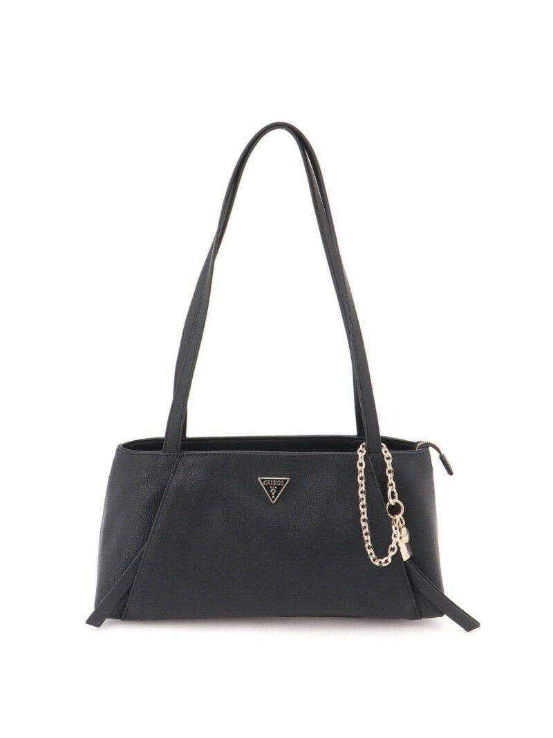 GUESS/(W)DEVON Shoulder Satchel Bag GUESS ゲス バッグ ショルダーバッグ ブラック レッド