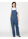 GUESS（ゲス）(W)LADIES Denim Jumpsuitインナー次第でオールシーズン着用出来るデニム素材のジャンプスーツ。サイドやバックに施されたポケットや、身体のラインを綺麗に見せてくれるステッチ使いが女性らしいシルエットに。色...