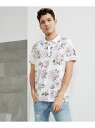 【SALE／50%OFF】(M)Kimber Floral Polo GUESS ゲス トップス ポロシャツ ホワイト【RBA_E】[Rakuten Fashion]