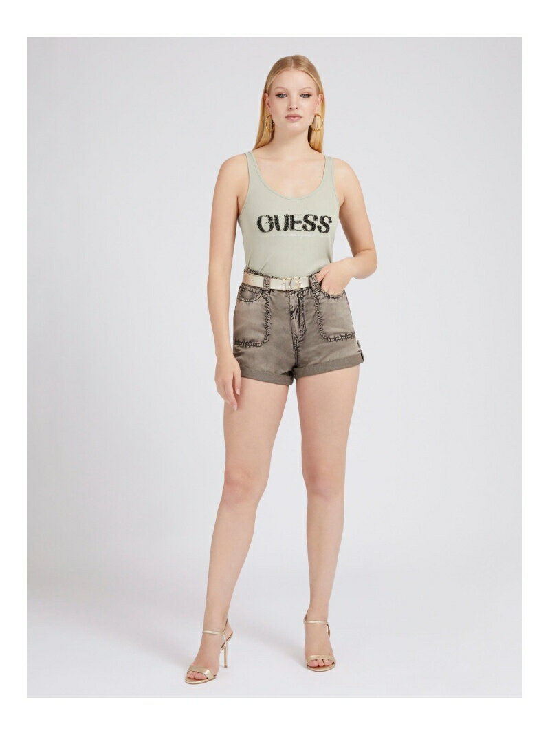 Rakuten - 【SALE／50%OFF】GUESS カーゴパンツ (W)Cargo Pockets Shorts GUESS ゲス パンツ その他のパンツ ブラウン【RBA_E】【送料無料】[Rakuten Fashion]