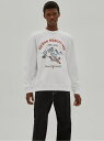 【SALE／60%OFF】(M)Retro Ski Crewneck GUESS ゲス トップス スウェット・トレーナー ホワイト【RBA_E】[Rakuten Fashion]