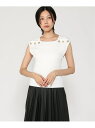 GUESS/(W)SL Evangeline Sweater GUESS ゲス トップス ノースリーブ・タンクトップ ベージュ ブラック ネイビー ホワイト【送...