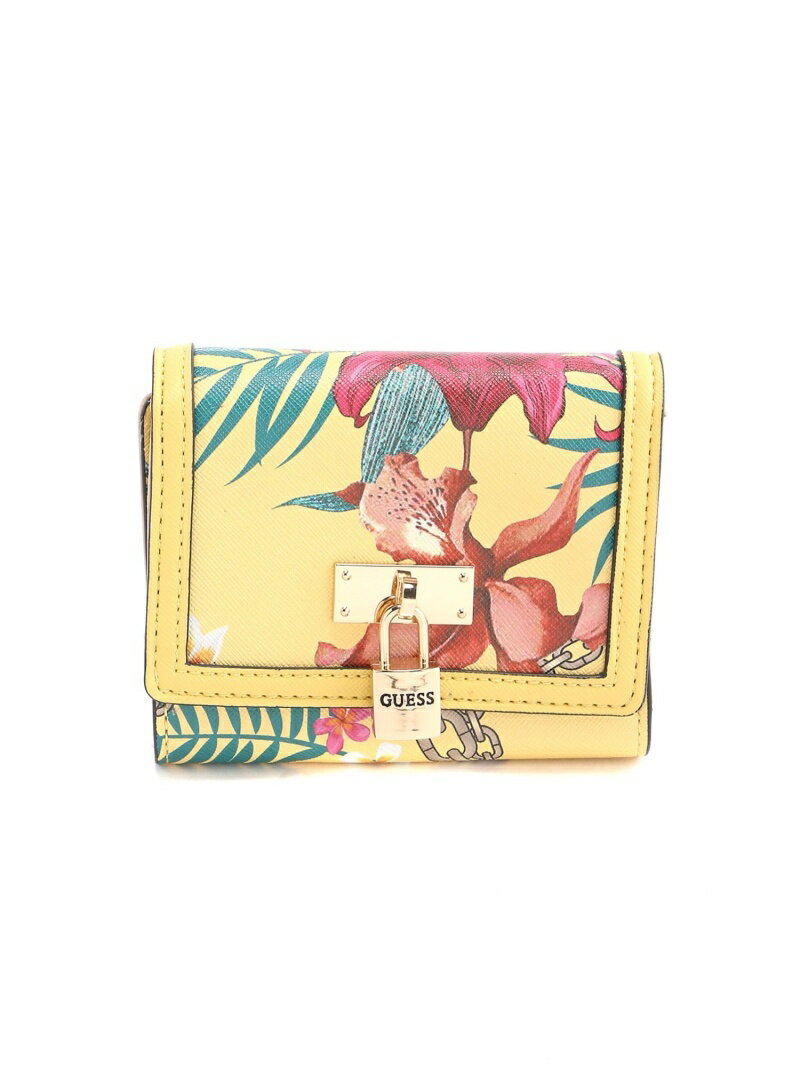 【SALE／50%OFF】(W)RYE Trifold GUESS ゲス 財布・ポーチ・ケース 財布 イエロー【RBA_E】[Rakuten Fashion]のサムネイル