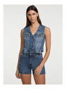 GUESS JEANS デニム ベスト レディース(W)Denim Vest GUESS JEANS ゲス トップス ベスト・ジレ ブルー【送料無料】[Raku...