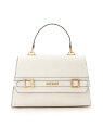 【SALE/55%OFF】GUESS ハンドバッグ (W)SESTRI Top Handle Flap GUESS ゲス バッグ ハンドバッグ ホワイト ベージ...