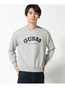 ySALE^50%OFFz(M)Logo Sweatshirt GUESS QX gbvX XEFbgEg[i[ O[ ubN zCgyRBA_Ezyz[Rakuten Fashion]