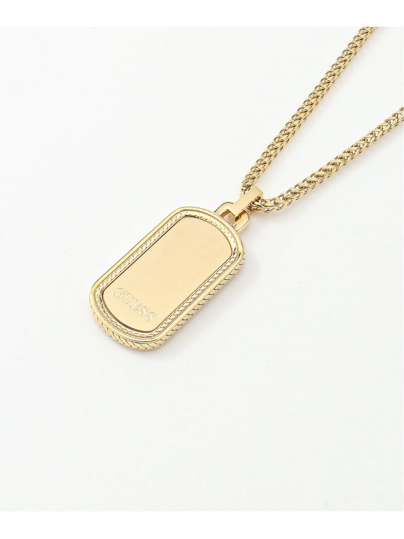 GUESS/(M)SAILOR KNOT Tag Necklace ネックレス アクセサリー GUESS ゲス アクセサリー・腕時計 ネックレス ゴールド シルバー【送料無料】[Rakuten Fashion]