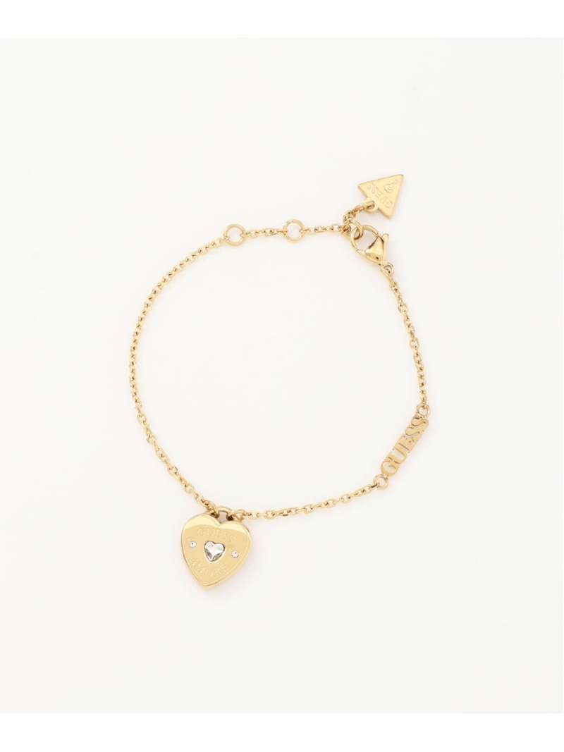 GUESS ���������꡼ �֥쥹��å� (W)GUESS AMORE 14MM BRACELET GUESS ���� ���������꡼���ӻ��� �֥쥹��åȡ��Х󥰥� ������ɡ�����̵����[Rakuten Fashion]