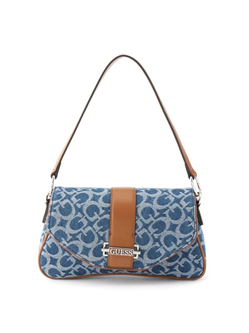Rakuten - GUESS ショルダーバッグ (W)ERIKA Flap Crossbody GUESS ゲス バッグ ショルダーバッグ ブルー【送料無料】[Rakuten Fashion]