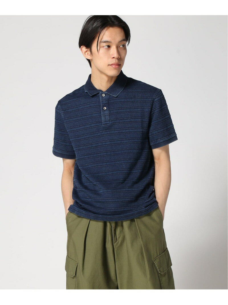 Rakuten - GUESS ポロシャツ (M)REAL Indigo Polo GUESS ゲス トップス ポロシャツ ネイビー【送料無料】[Rakuten Fashion]