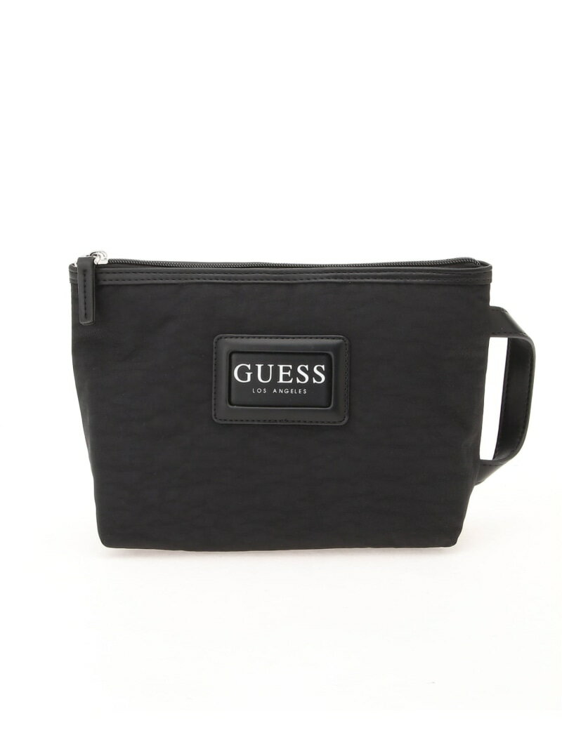 Rakuten - GUESS/(M)BINX Dopp Kit ポーチ GUESS ゲス 財布・ポーチ・ケース ポーチ ブラック【送料無料】[Rakuten Fashion]